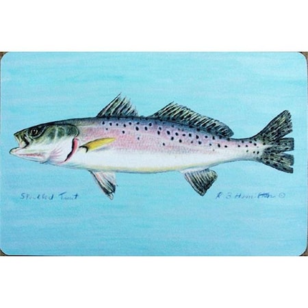 Betsy Drake Betsy Drake DM023G Speckled Trout Door Mat 30"x50" DM023G